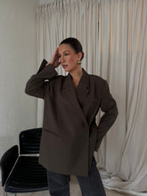 Blazer fermeture croisé manche longue